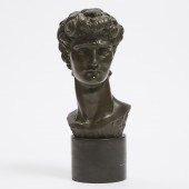 Bronze Patinated Composite Hea