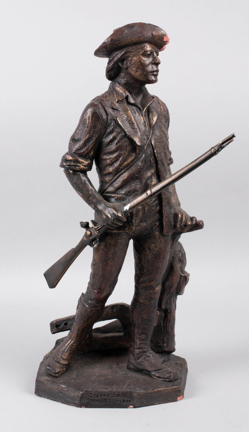 BRONZE PATINATED TERRACOTTA