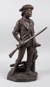 BRONZE PATINATED TERRACOTTA FI