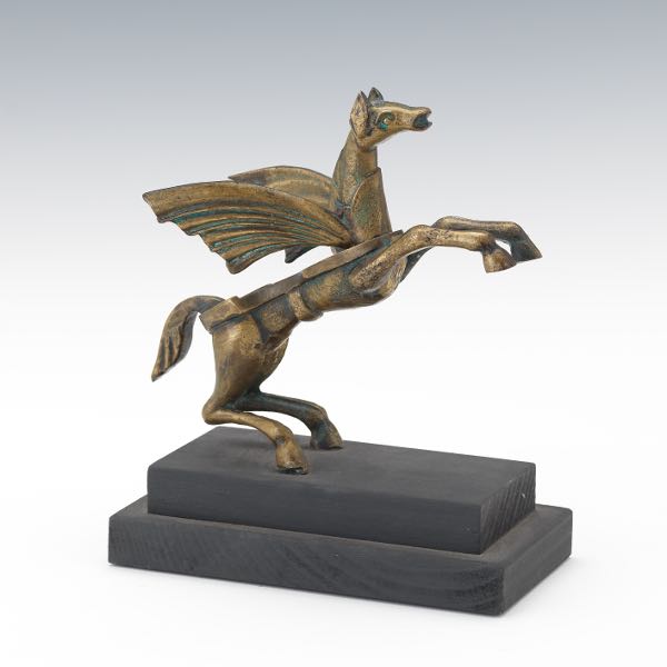 BRONZE PEGASUS FIGURINE 7 ½" x 6 ¼"