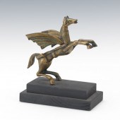 BRONZE PEGASUS FIGURINE 7 ½" x
