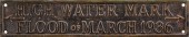 BRONZE PLAQUE COMMEMORATING TH