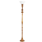BRONZE POMME DE PIN TORCHERE,