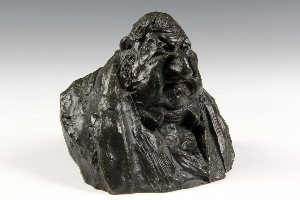 BRONZE PORTRAIT BUST-Jean-Marie