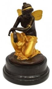 BRONZE PSYCHE SCULPTURE AFTER