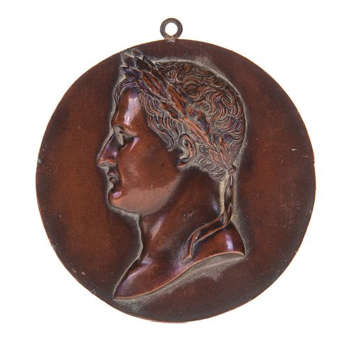 BRONZE RELIEF PLAQUE OF