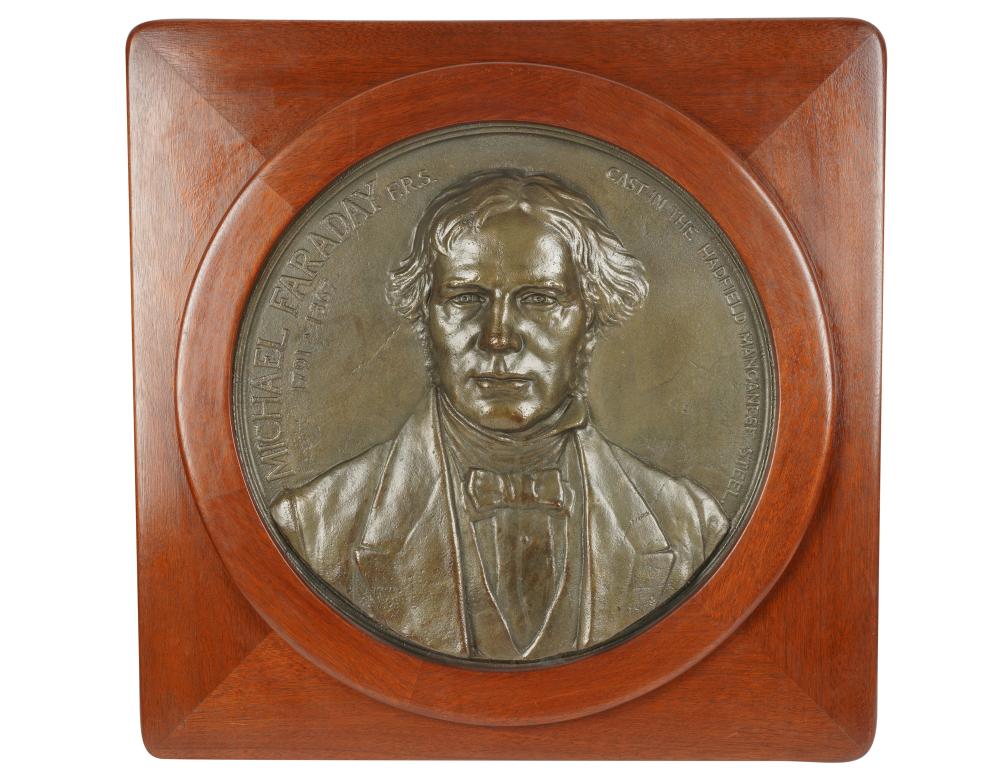 BRONZE RELIEF PLAQUE OF MICHAEL