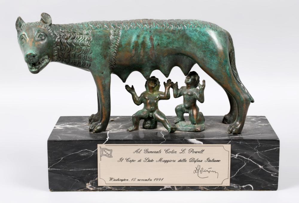 BRONZE REPLICA OF THE CAPITOLINE