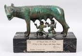 BRONZE REPLICA OF THE CAPITOLI
