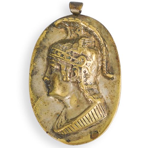 BRONZE ROMAN MEDALLION