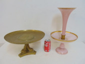 BRONZE ROMAN THEMED TAZA & PIN