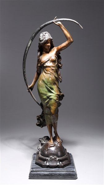 Bronze sculpture after August
