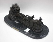 BRONZE SCULPTURE AFTER CM RUSS