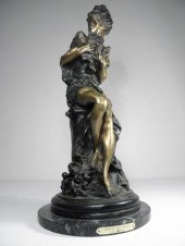 Bronze sculpture after Emmanua