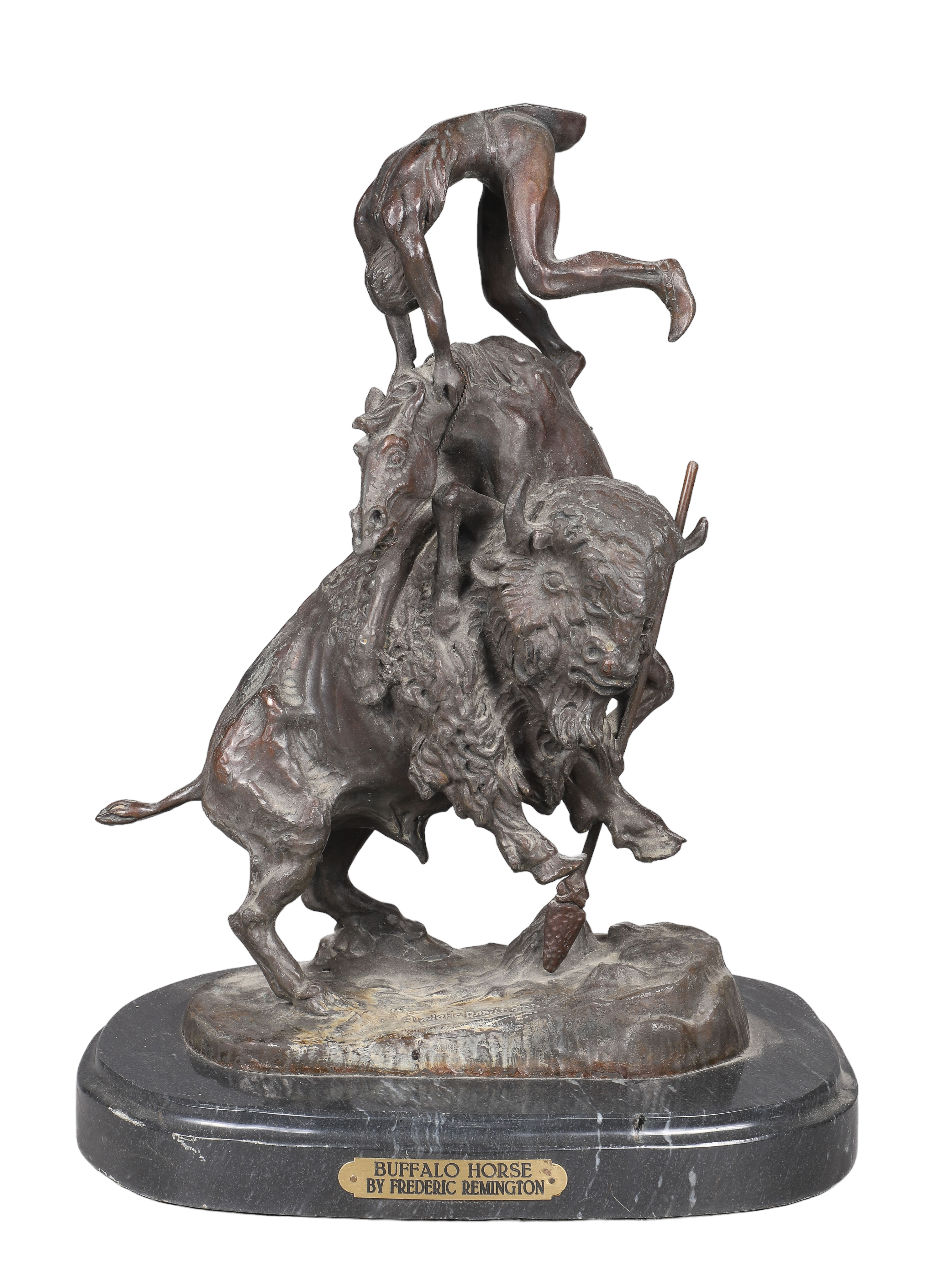 Bronze sculpture after Frederic