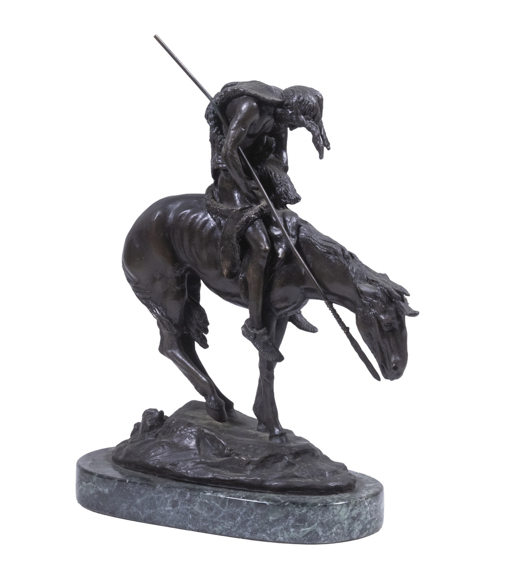 BRONZE SCULPTURE AFTER JAMES