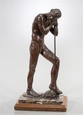 Bronze sculpture by Arthur Nor