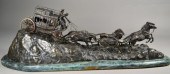 BRONZE SCULPTURE BY C.M. RUSSE