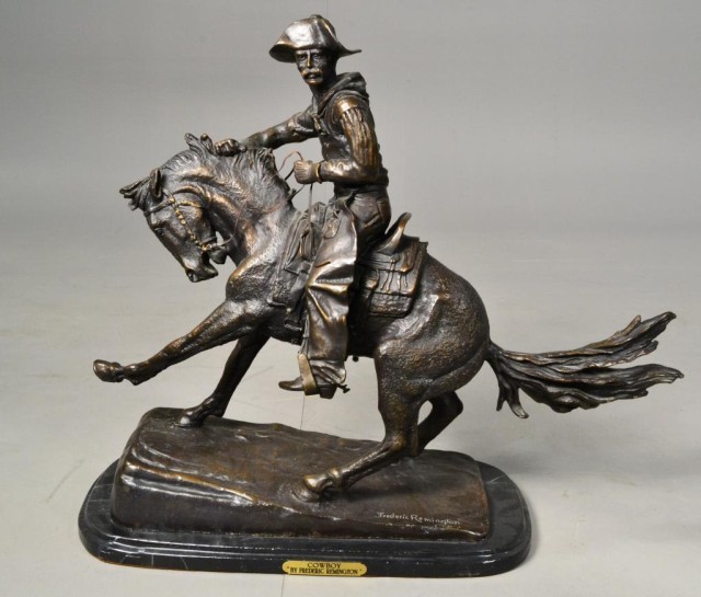 BRONZE SCULPTURE BY FREDERICK
