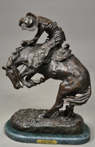 BRONZE SCULPTURE BY FREDERICK
