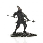 BRONZE SCULPTURE, MEIJI-ERA JA