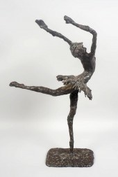 BRONZE SCULPTURE OF A BALLERIN