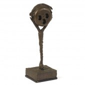 BRONZE SCULPTURE OF A SHIP DEA