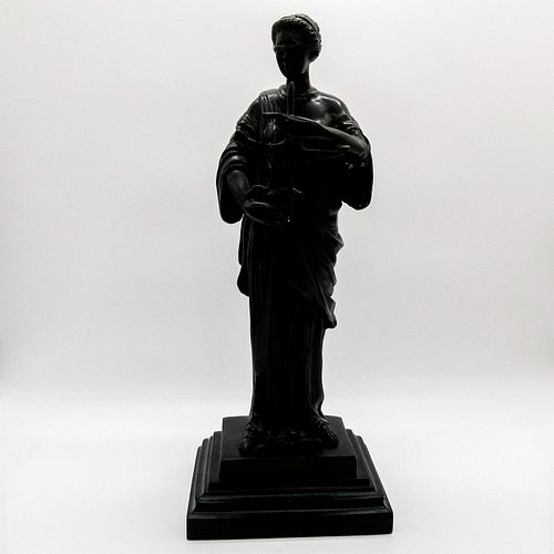 BRONZE SCULPTURE OF LADY