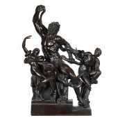 BRONZE SCULPTURE OF LAOCOON AN