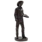 BRONZE SCULPTURE ROBERT SCRIVE