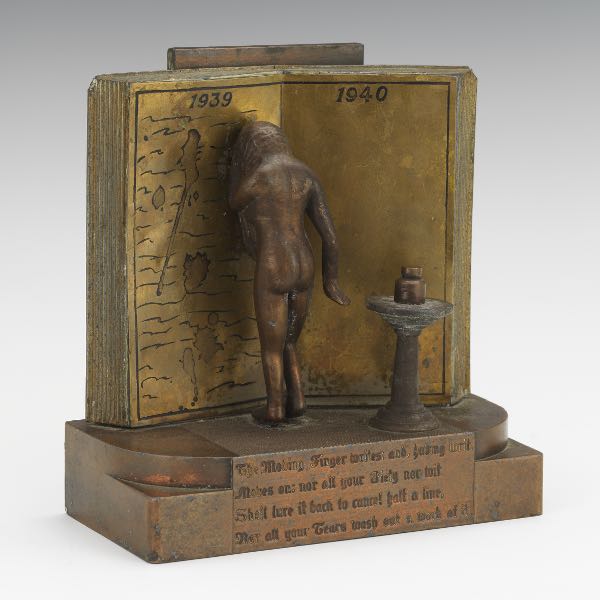 BRONZE SCULPTURE   Sculpture of a