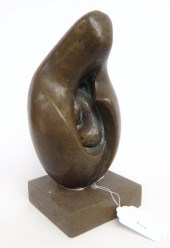 Bronze sculpture signed ''Tzvi