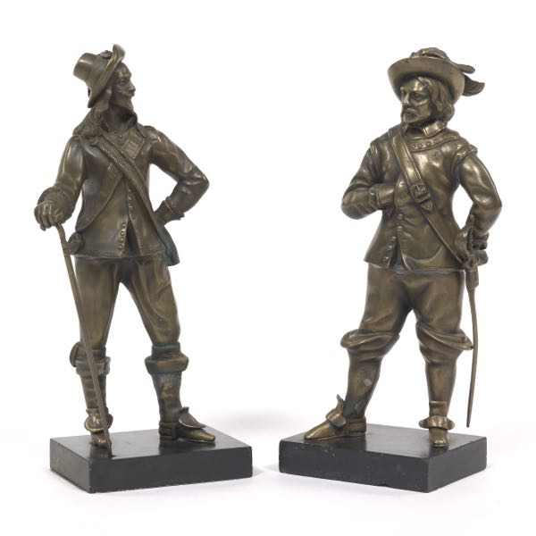BRONZE SCULPTURES OF KING CHARLES I