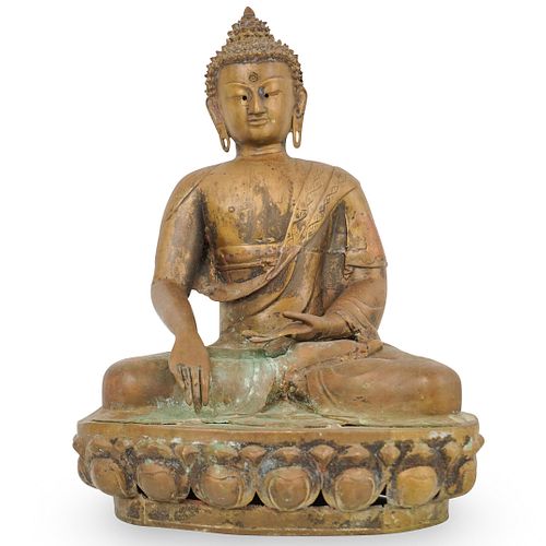 BRONZE SEATED BUDDHA