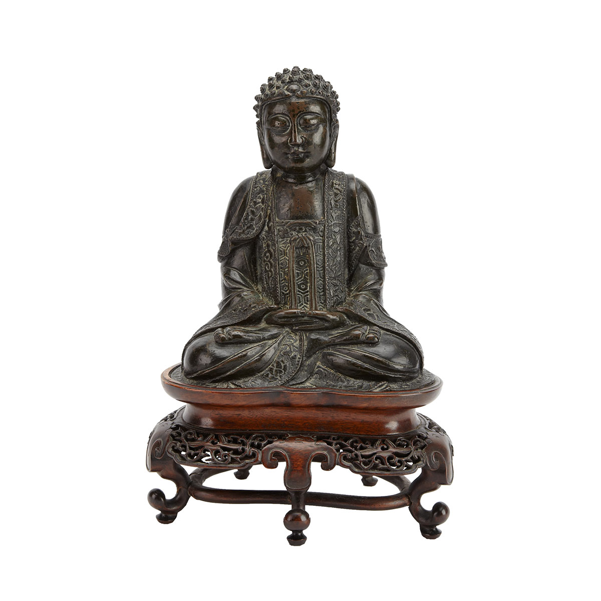 Bronze Seated Shakyamuni Buddha