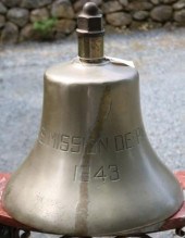 BRONZE SHIP’S BELL FROM THE SS