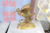 BRONZE SHOREBIRD SCULPTURE  DE
