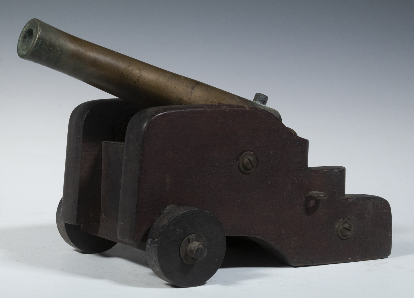 BRONZE SIGNAL CANNON 19th c. Bronze