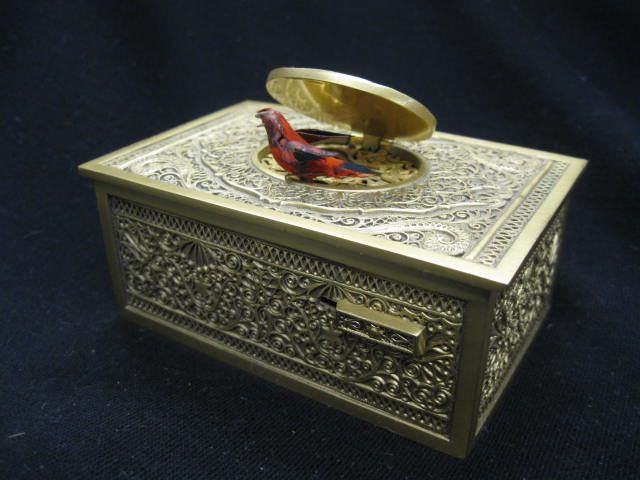 Bronze Singing Bird Mechanical