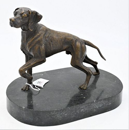 BRONZE SPORTING DOGBronze