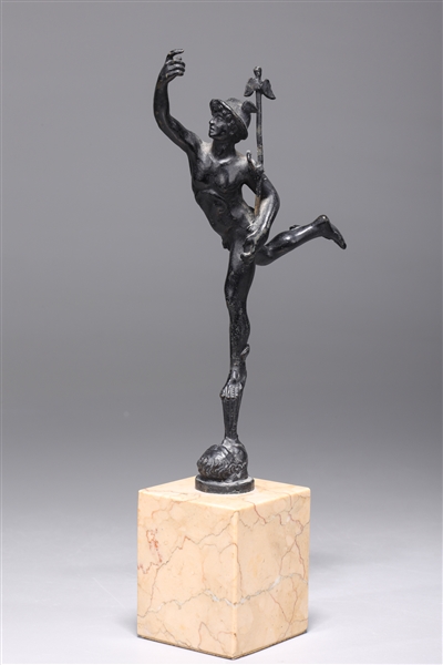 Bronze standing figure of