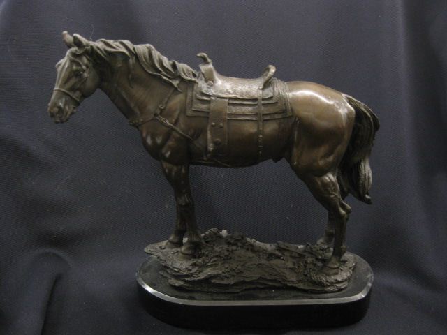 Bronze Statue of a Horse with