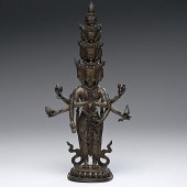 Bronze Statue of an Eleven-Hea