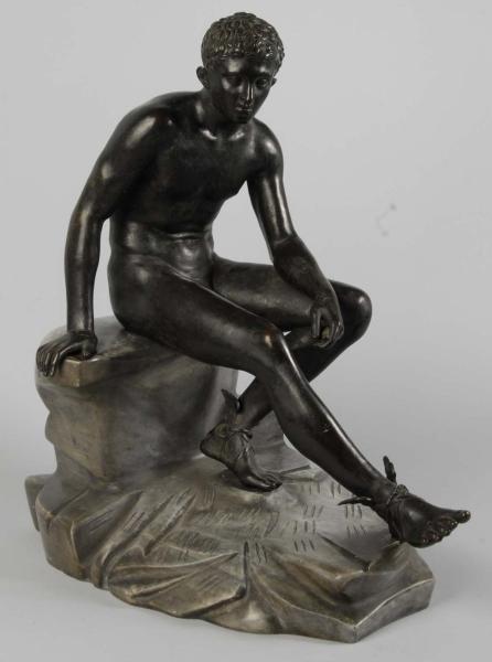 Bronze Statue of Mercury on