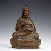 BRONZE STATUE OF PADMASAMBHAVA