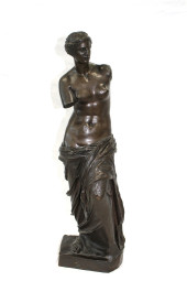 BRONZE STATUE OF VENUS DE MILO