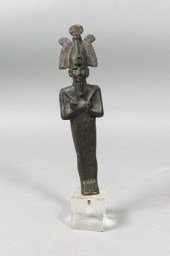 BRONZE STATUETTE OF OSIRISLate
