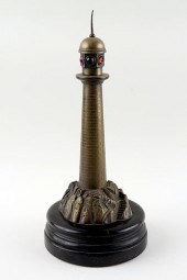 BRONZE TABLE LAMP FORM OF LIGH