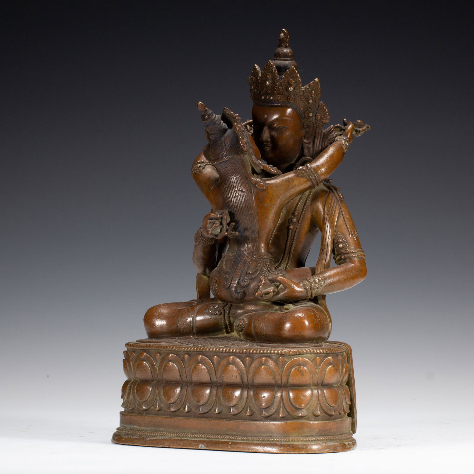 BRONZE TANTRIC YAB - YUM BUDDHA