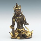 Bronze "Tara" Figure of Medita